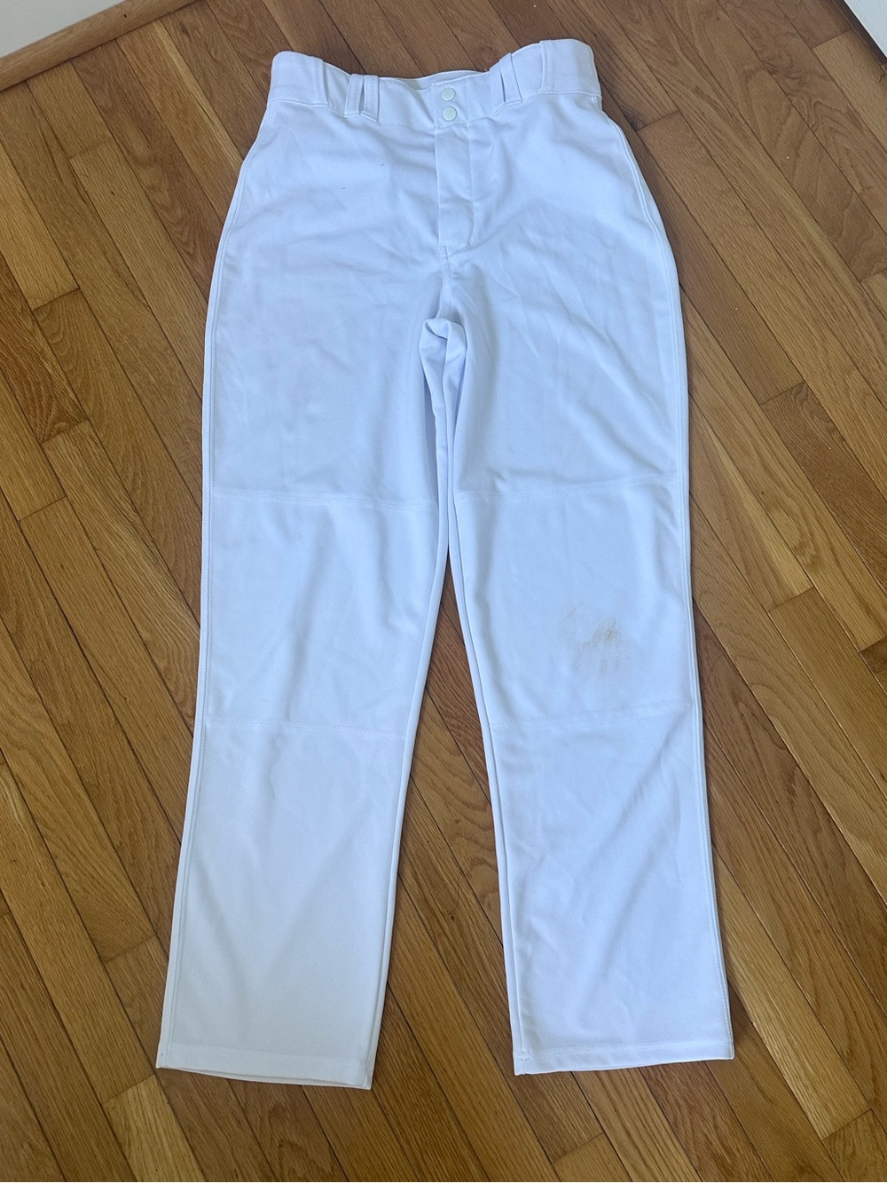 Men's White Champro Baseball Pants - Size Medium